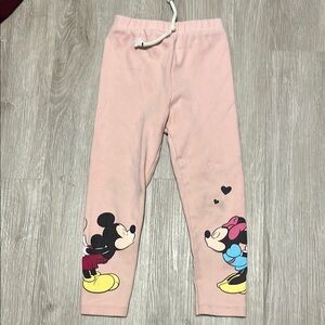Disney Kids Pink Leggings
